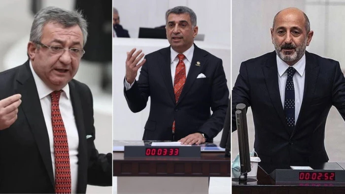 CHP Grup Başkanı &Ouml;zel, partisinin milletvekilleri Altay, &Ouml;ztun&ccedil; ve Erol ile g&ouml;r&uuml;şt&uuml;