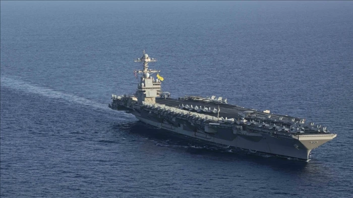CNN: USS Gerald R. Ford u&ccedil;ak gemisi, Girit Adası'ndaki Suda Deniz &Uuml;ss&uuml;'ne doğru yola &ccedil;ıktı