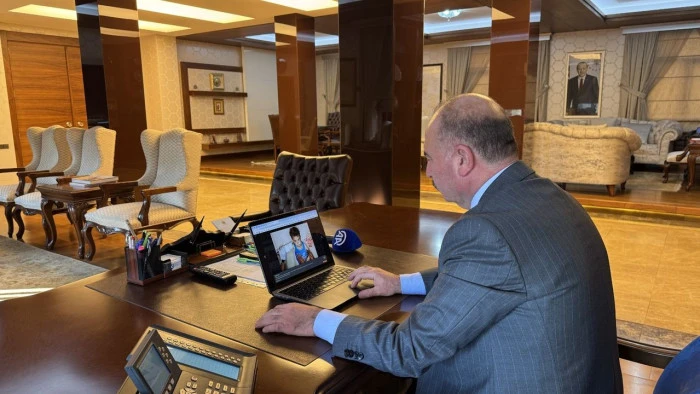 &Ccedil;orum Valisi &Ccedil;algan, AA'nın "Yılın Kareleri" oylamasına katıldı