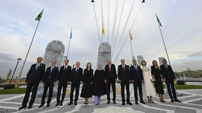 Cumhurbaşkanı Erdoğan: "(T&uuml;rk Devletleri Teşkilatı) D&ouml;nem başkanlığımızda Teşkilatımızın bug&uuml;ne kadar oluşturduğu kurumsal birikimi daha somut kazanımlara tahvil etmeyi hedefliyoruz"