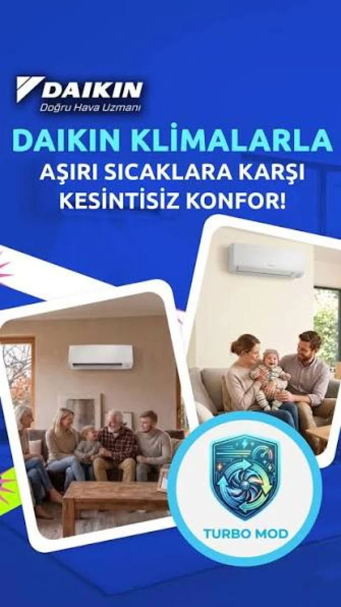 Daikin'den sıcak hava dalgalarına karşı doğru iklimlendirme &ouml;nerileri