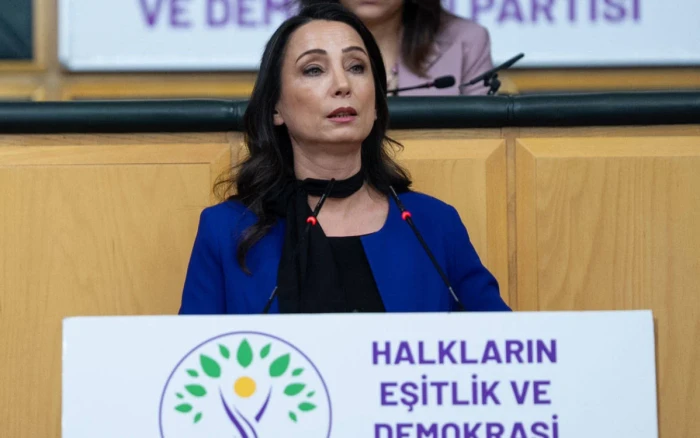 DEM Parti Eş Genel Başkanı Hatimoğulları, Parti Meclisi toplantısında konuştu: