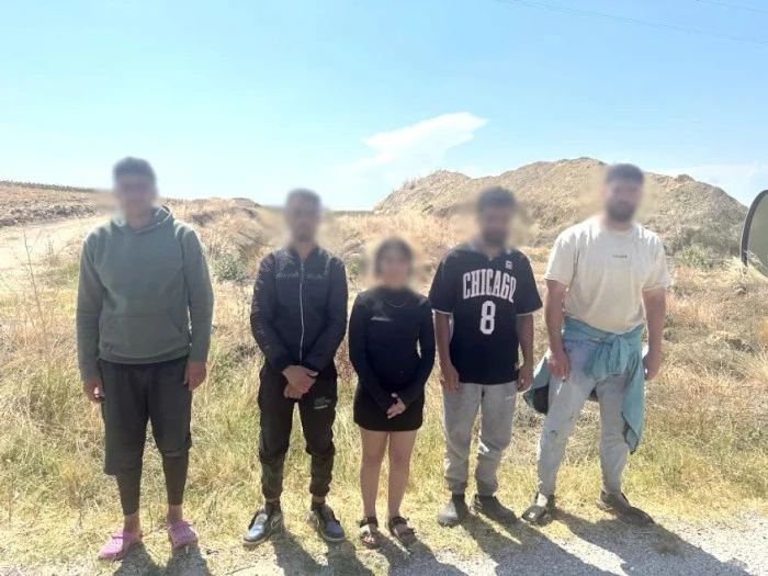 Edirne ve Kırklareli'nde 12 d&uuml;zensiz g&ouml;&ccedil;men yakalandı