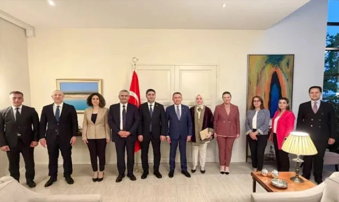 Fuat Oktay, "T&uuml;rkiye-Baltık &Uuml;lkeleri Parlamentoları Dışişleri Komisyonları Toplantısı" i&ccedil;in Estonya'da: