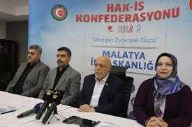 HAK-İŞ Genel Başkanı Arslan, Malatya'da konuştu: