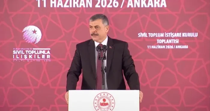İ&ccedil;işleri Bakanı &Ccedil;ift&ccedil;i, Sivil Toplum İstişare Kurulu Toplantısı'nda konuştu: