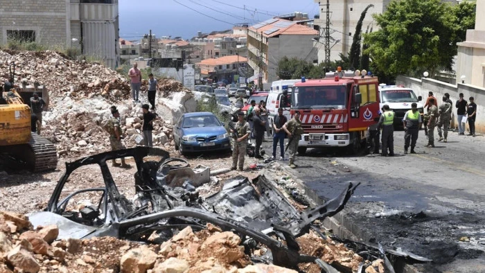 İsrail'in L&uuml;bnan'a d&uuml;zenlediği hava saldırılarında &ouml;lenlerin sayısı 11'e y&uuml;kseldi