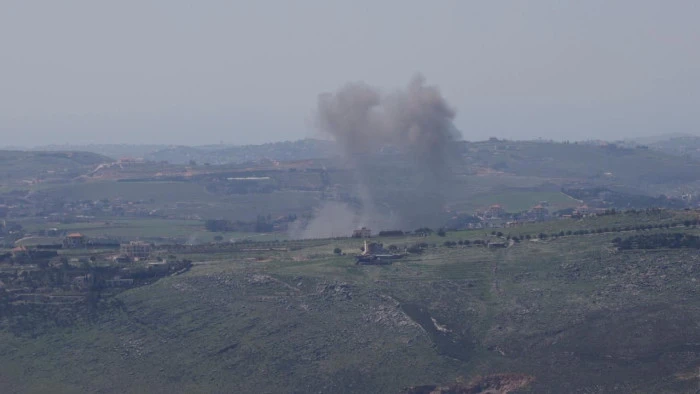 İsrail'in L&uuml;bnan'ın g&uuml;neyine geceden bu yana d&uuml;zenlediği saldırılarda 2 kişi &ouml;ld&uuml;
