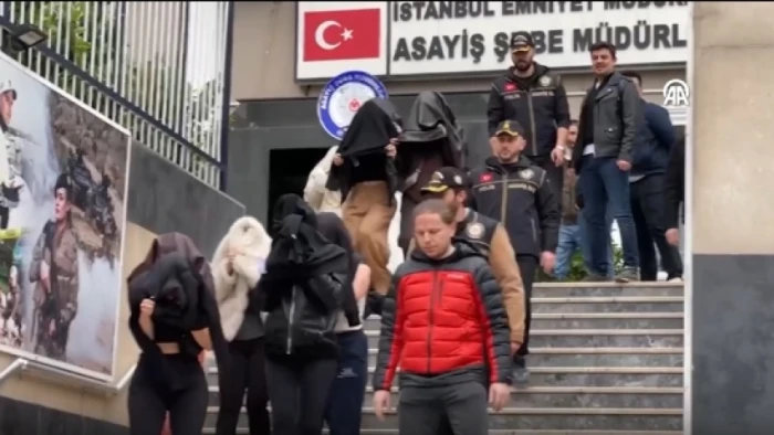 İstanbul merkezli 4 ilde fuhuş operasyonunda yakalanan 7 zanlı tutuklandı