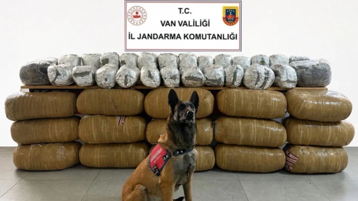 Jandarmanın Van ve Edirne'de yaptığı operasyonlarda 471 kilogram uyuşturucu ele ge&ccedil;irildi