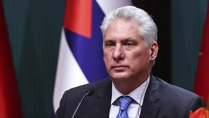 K&uuml;ba Devlet Başkanı Diaz-Canel, ABD i&ccedil;in hi&ccedil;bir zaman tehdit oluşturmadıklarını belirtti