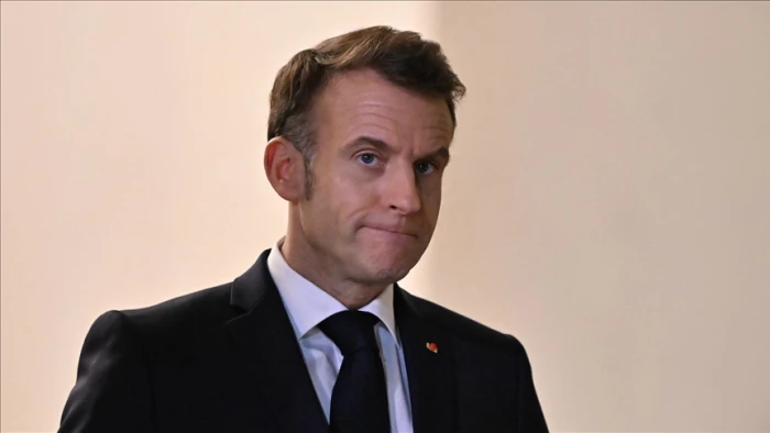 Macron, Irak'ta bir Fransız askerinin &ouml;ld&uuml;ğ&uuml;n&uuml; duyurdu