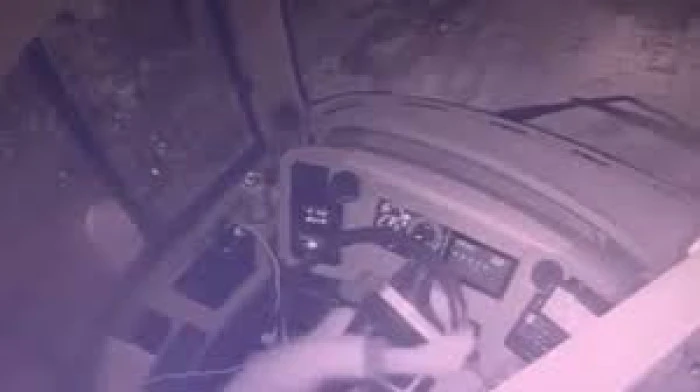 Malatya'da belediye otobüsüne ateş edilmesi güvenlik kamerasınca kaydedildi