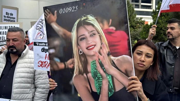 Mersin'de 16 yaşındaki Hiranur'un &ouml;ld&uuml;r&uuml;lmesine ilişkin 3 sanığın yargılanması s&uuml;rd&uuml;