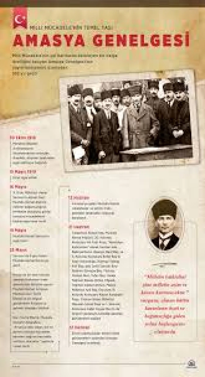 Milli Mücadele'nin ilk genelgesinin yayımlanmasının üzerinden 106. yıl geçti