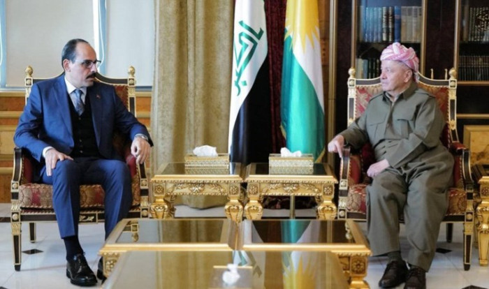Milli Savunma Bakanı Güler, IKBY Başbakanı Barzani ile görüştü