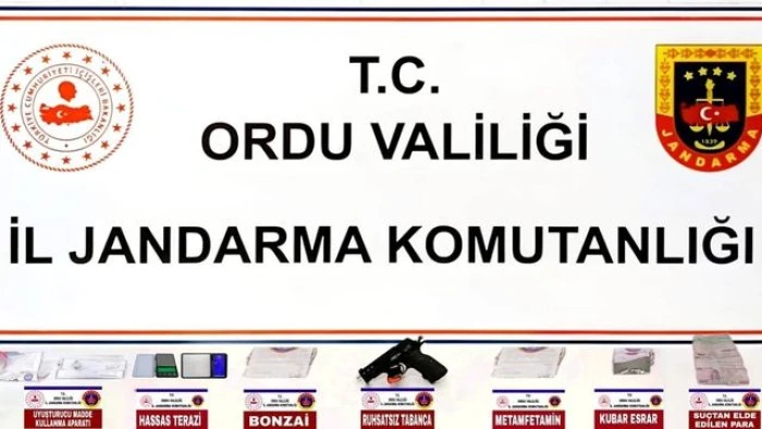 Ordu merkezli uyuşturucu operasyonunda 7 kişi tutuklandı