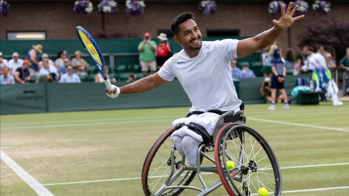 Para tenis&ccedil;i Ahmet Kaplan, Avustralya A&ccedil;ık'ta yarı finale y&uuml;kseldi