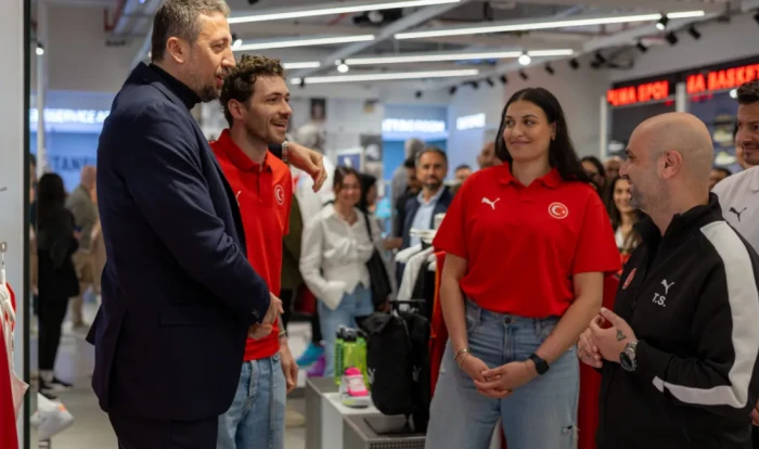 PUMA Basketbol Konsept Mağazası, TBF Başkanı Hidayet T&uuml;rkoğlu'nun katılımıyla a&ccedil;ıldı