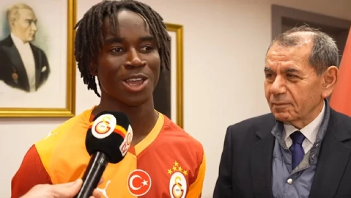 Renato Nhaga, Galatasaray'a geldiği i&ccedil;in mutlu