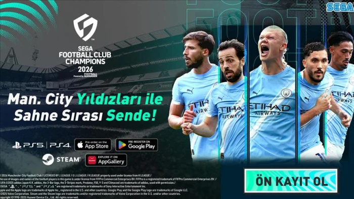 SEGA'nın yeni oyunu "SEGA FOOTBALL CLUB CHAMPIONS 2026" 22 Ocak'ta yayınlanacak