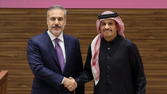 Suudi Arabistan Dışişleri Bakanı ile Katar Başbakanı telefonda b&ouml;lgesel gelişmeleri g&ouml;r&uuml;şt&uuml;