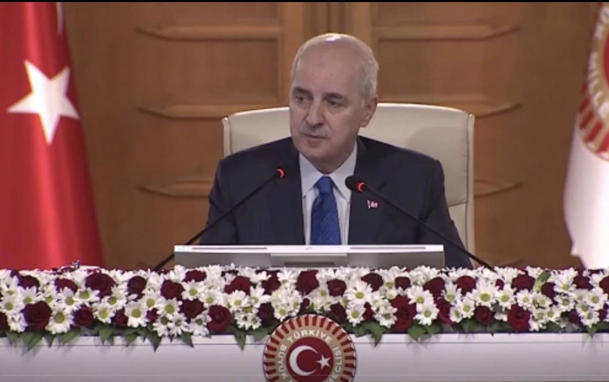 TBMM Başkanı Kurtulmuş, Medya Kuruluşlarının Genel Yayın Y&ouml;netmenleriyle Bir Araya Geldi