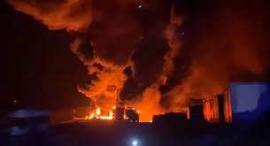 Tokat'ta taş ocağında çıkan yangın kontrol altına alındı