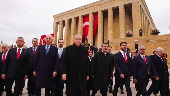 T&uuml;rkiye'nin Kahire B&uuml;y&uuml;kel&ccedil;iliğinde Cumhuriyet'in 103. yılı coşkuyla kutlandı