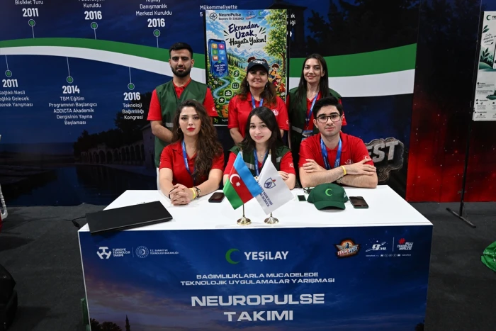 &Uuml;&ccedil; yıl &ouml;nce &ouml;ğrenci olarak katıldığı TEKNOFEST'te bug&uuml;n m&uuml;hendis olarak yer alıyor