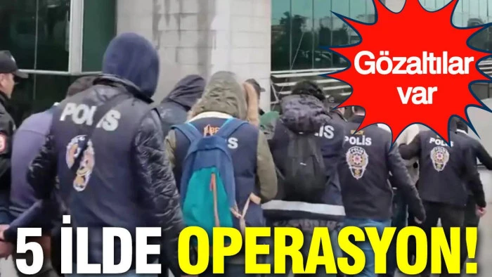 Uşak merkezli yasa dışı bahis ve dolandırıcılık operasyonunda 13 ş&uuml;pheli yakalandı