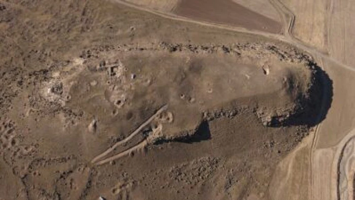 Van'daki Körzüt Kalesi'nde 