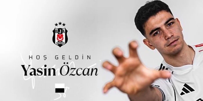 Yasin &Ouml;zcan resmen Beşiktaş'ta