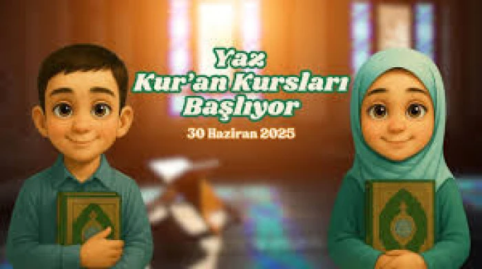 Yaz döneminde Kur'an kursları 30 Haziran'da başlayacak
