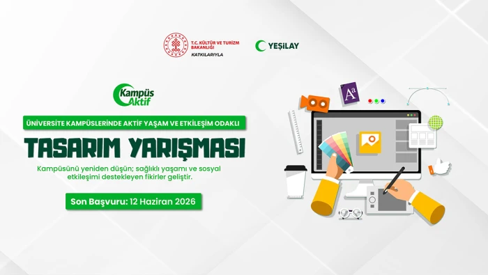 Yeşilayın "Kamp&uuml;sAktif &Ouml;ğrenci Tasarım Yarışması"na başvurular başladı